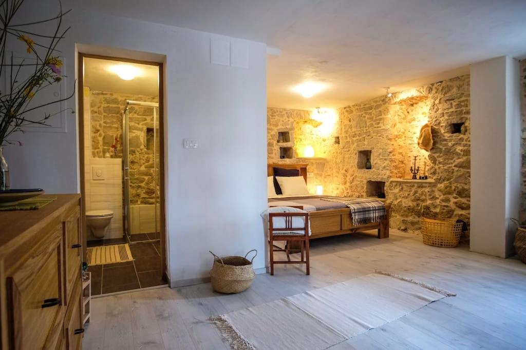 Stone House Kula Milica Villa Mala Cista Buitenkant foto