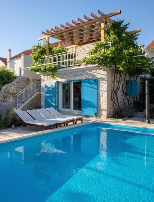 Stone House Kula Milica Villa Mala Cista Buitenkant foto